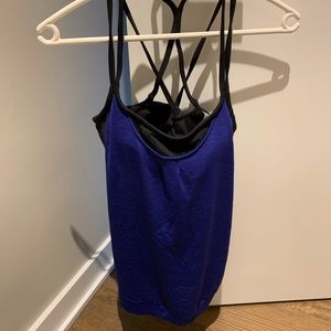 Athleta tank top with built in sports bra